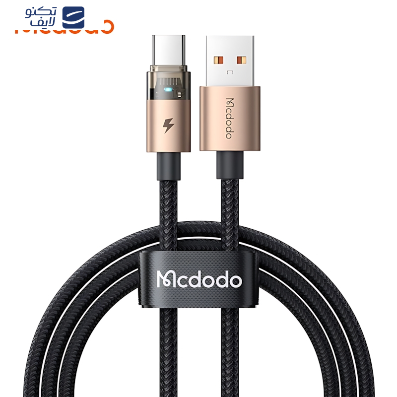 کابل تبدیل USB به USB-C مک دودو مدل CA-689 طول 1.2 متر کابل تبدیل USB به USB-C مک دودو مدل CA-689 طول 1.2 متر