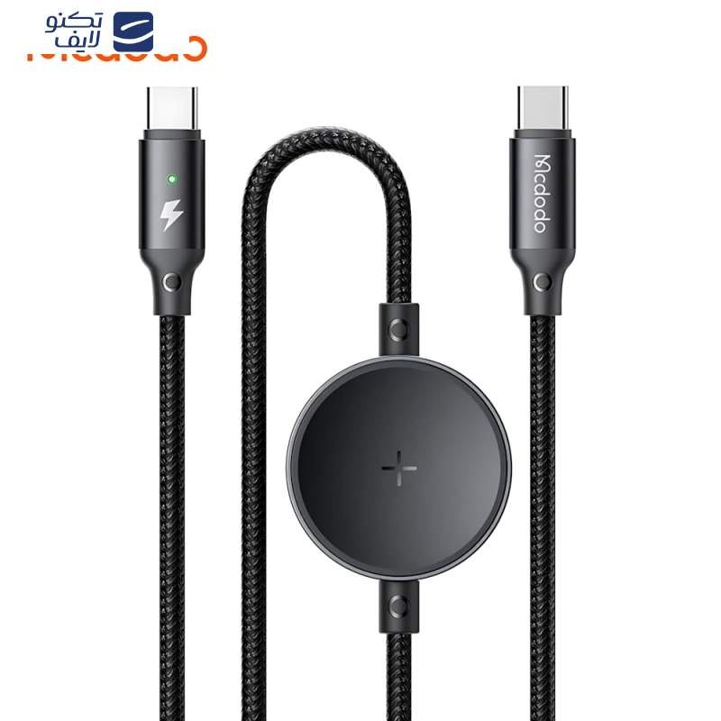 کابل USB-C مک دودو مدل CA-417 60W طول 1.5 متر کابل USB-C مک دودو مدل CA-417 60W طول 1.5 متر