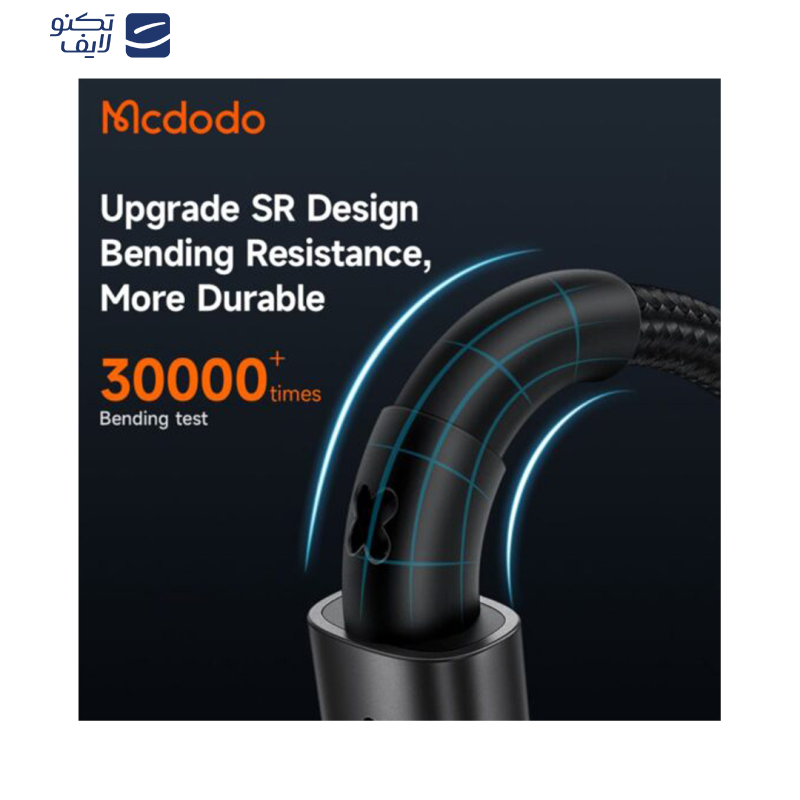 کابل تبدیل USB به لایتنینگ مک دودو مدل CA-3580 طول 1.2 متر کابل تبدیل USB به لایتنینگ مک دودو مدل CA-3580 طول 1.2 متر