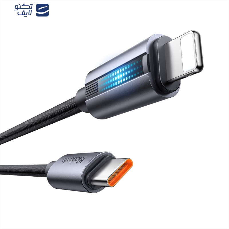 کابل تبدیل USB-C به لایتنینگ مک دودو مدل CA-5710 طول 1.2 متر کابل تبدیل USB-C به لایتنینگ مک دودو مدل CA-5710 طول 1.2 متر