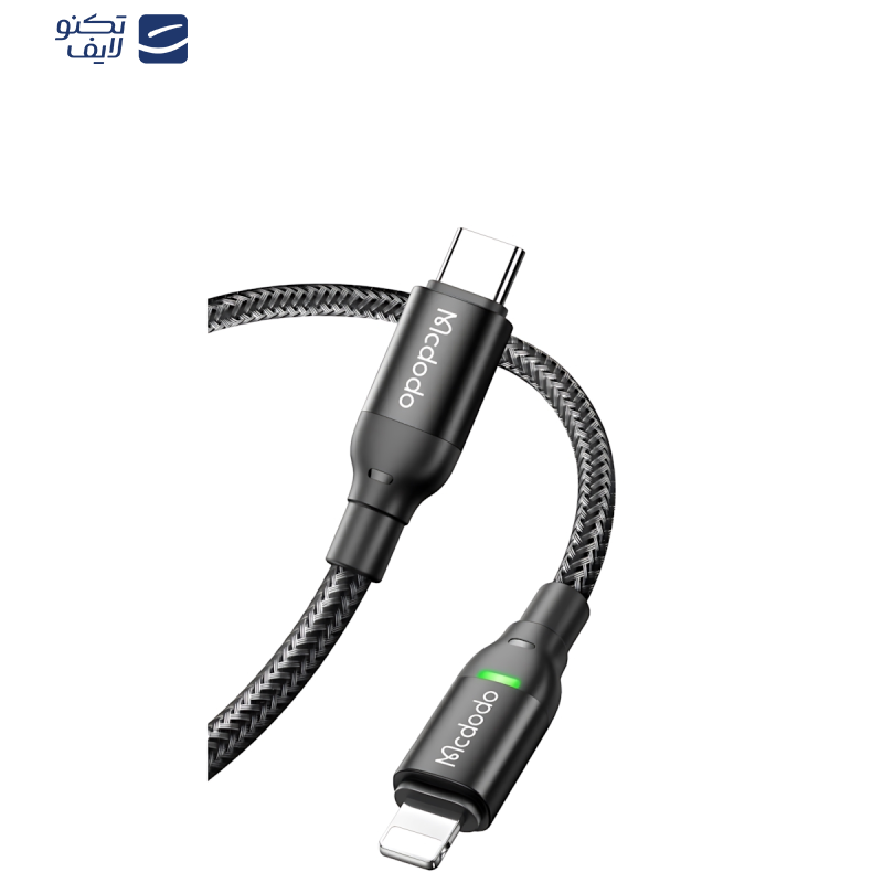 کابل تبدیل USB-C به لایتنینگ مک دودو مدل MC-CA-2720 36W PD طول 1.2 متر کابل تبدیل USB-C به لایتنینگ مک دودو مدل MC-CA-2720 36W PD طول 1.2 متر