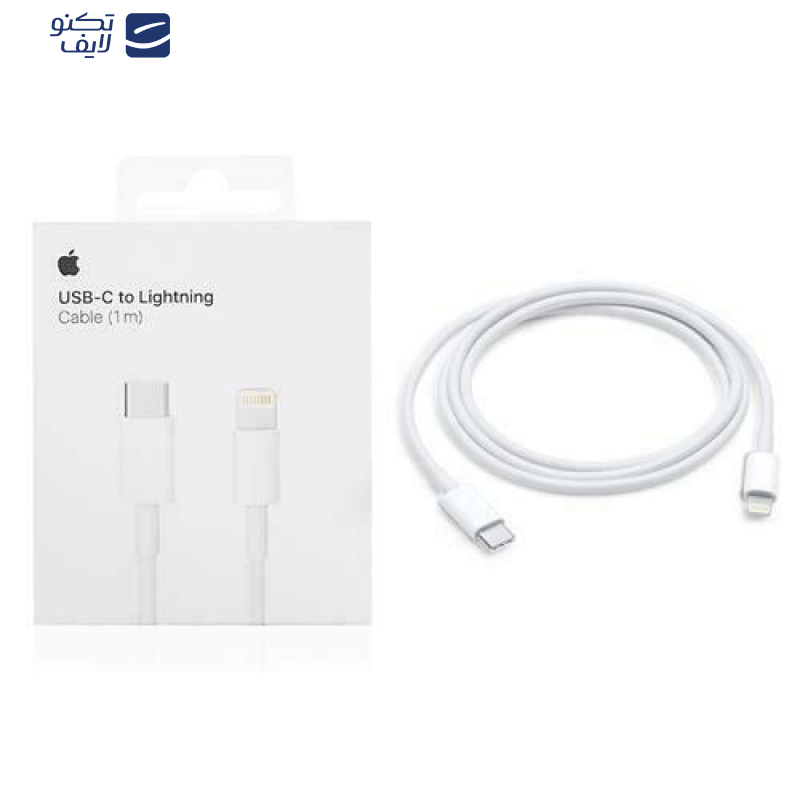 کابل تبدیل USB-C به لایتنینگ مدل 12 طول 1 متر کابل تبدیل USB-C به لایتنینگ مدل 12 طول 1 متر