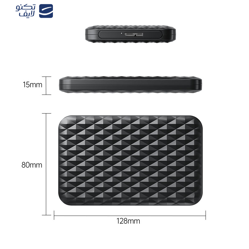 قاب SSD و هارد 2.5 اینچی اوریکو مدل ۲۵۲۰U3-V1 قاب SSD و هارد 2.5 اینچی اوریکو مدل ۲۵۲۰U3-V1