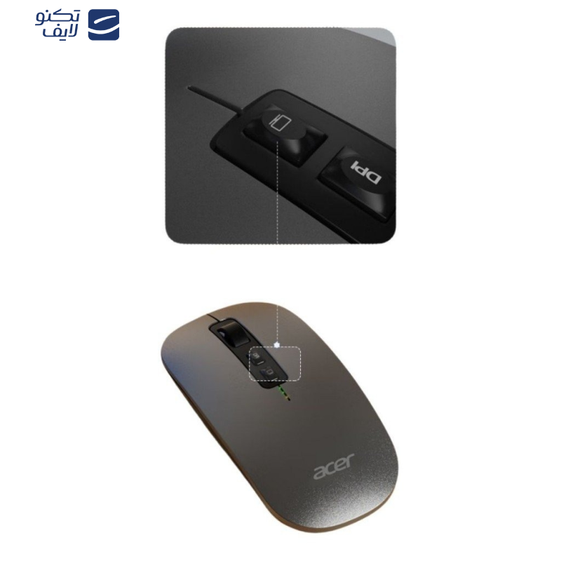 ماوس بی سیم ایسر مدل OMW211 ماوس بی سیم ایسر مدل OMW211