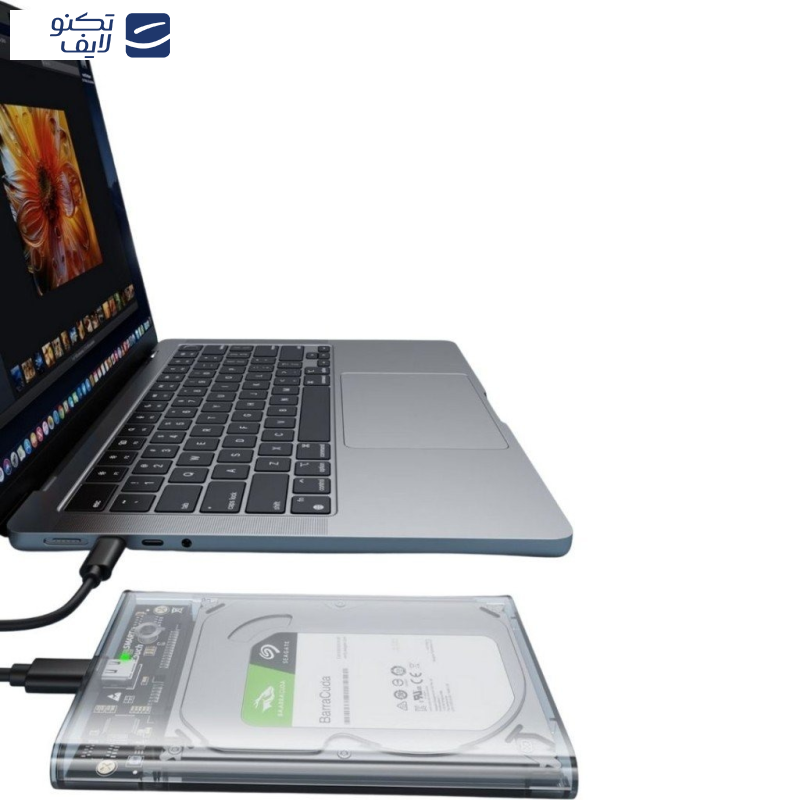 قاب هارد دیسک اکسترنال 2.5 اینچ جِیی مدل XRAY-9201