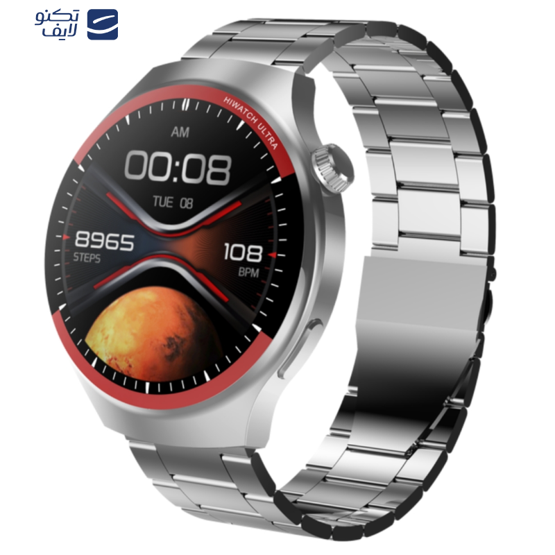 ساعت هوشمند 45 میلی متری ویسمی مدل WS_X2 با بند سلیکون ساعت هوشمند 45 میلی متری ویسمی مدل WS_X2 با بند سلیکون