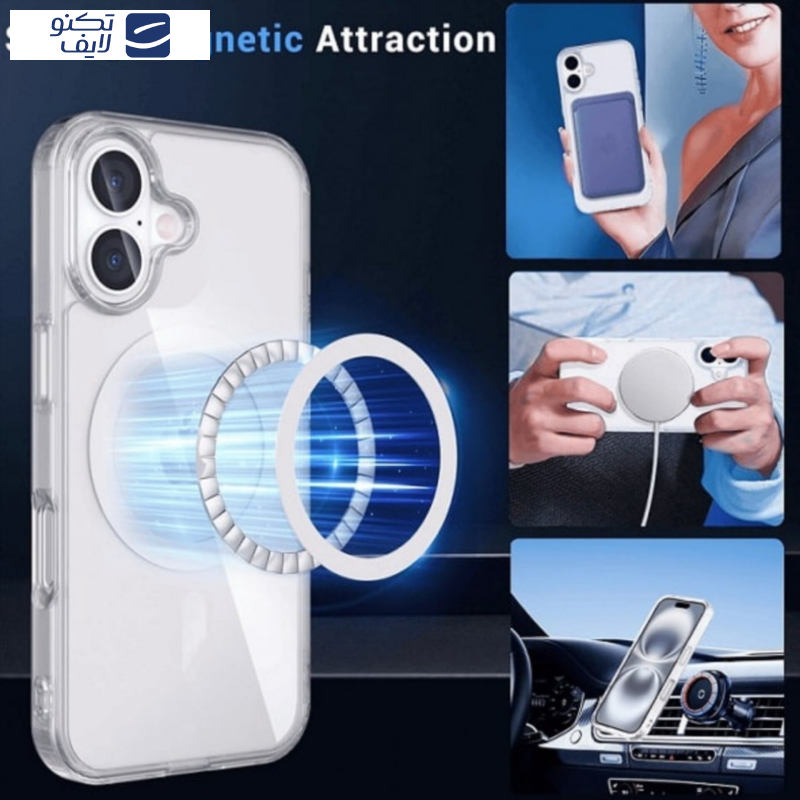 کاور زیفرند مدل Anti Shock Magsafe مناسب برای گوشی موبایل اپل iPhone 16 کاور زیفرند مدل Anti Shock Magsafe مناسب برای گوشی موبایل اپل iPhone 16