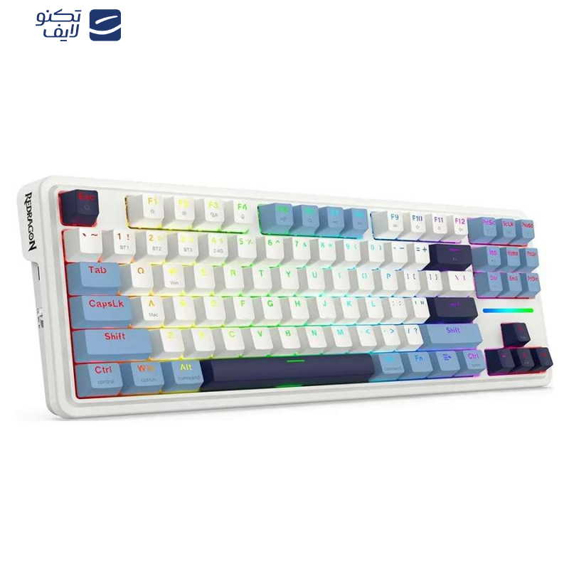 کیبورد گیمینگ ردراگون مدل K728WBB PRO RGB کیبورد گیمینگ ردراگون مدل K728WBB PRO RGB