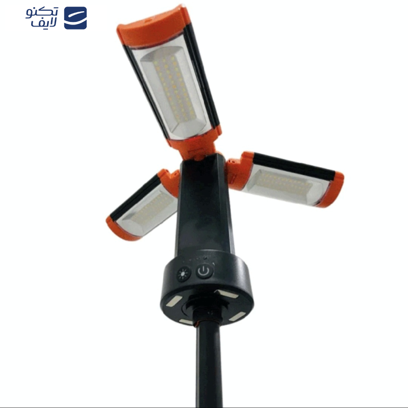 چراغ قوه مدل شارژی تاشو با نور مهتابی چراغ قوه مدل شارژی تاشو با نور مهتابی