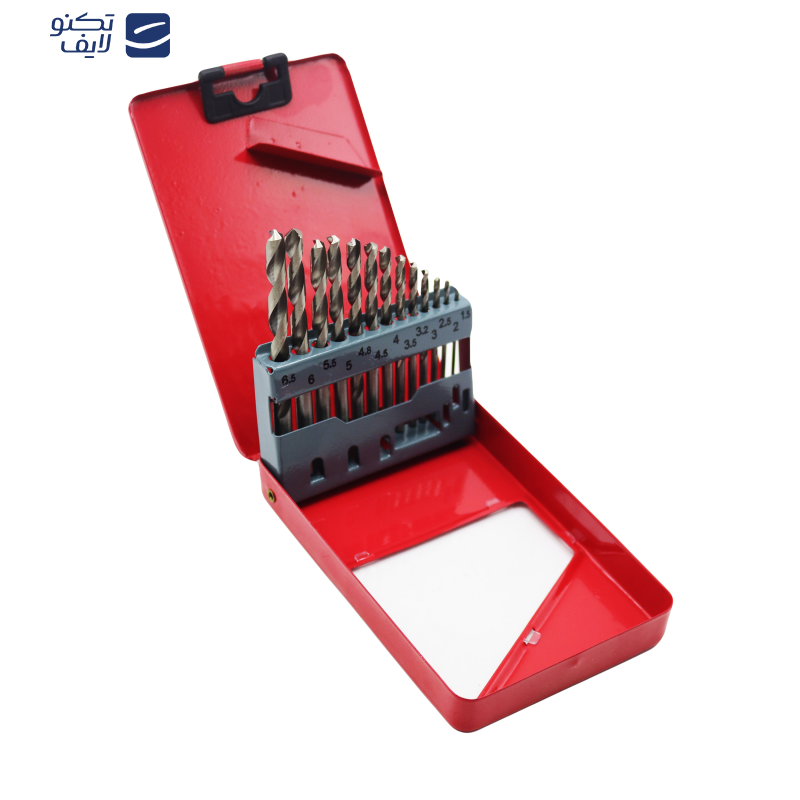 مته آهن جومولی مدل YPGH-HSS013 مجموعه 13 عددی مته آهن جومولی مدل YPGH-HSS013 مجموعه 13 عددی