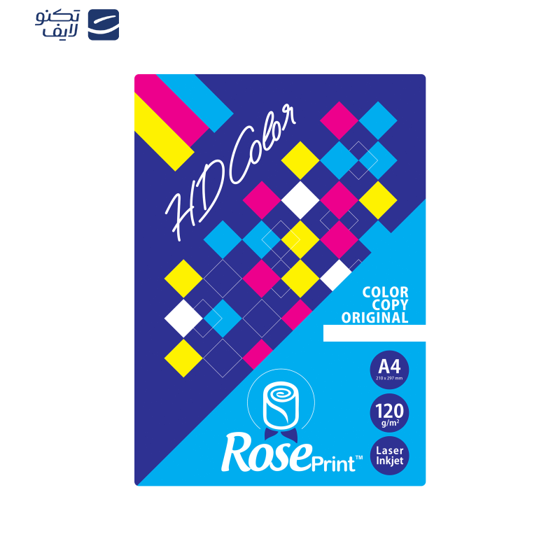 کاغذ A4 رزپرینت مدل عروسکی بسته 250 عددی