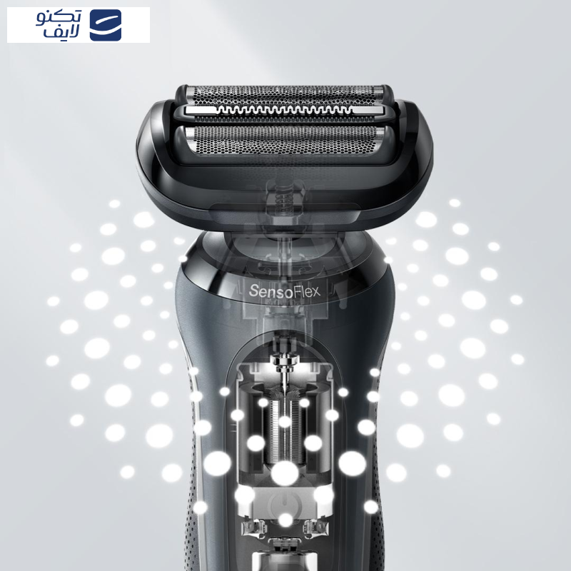 ماشین اصلاح موی صورت شارژی براون مدل series6 61N1000s ماشین اصلاح موی صورت شارژی براون مدل series6 61N1000s