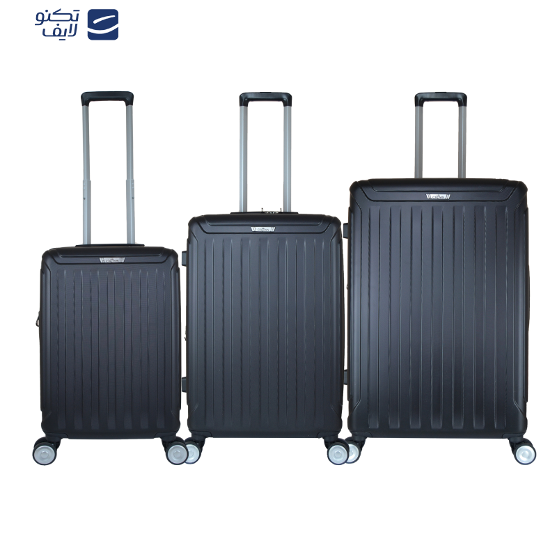 ست سه عددی چمدان کرون مدل j1 ست سه عددی چمدان کرون مدل j1