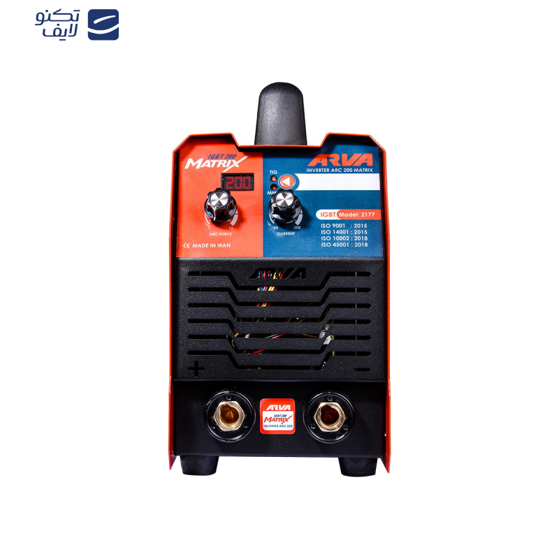 دستگاه جوشکاری اینورتر 200 آمپر آروا مدل 2177 دستگاه جوشکاری اینورتر 200 آمپر آروا مدل 2177