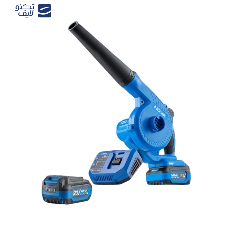 دستگاه دمنده و مکنده شارژی 230 وات نووا مدل 7755 دستگاه دمنده و مکنده شارژی 230 وات نووا مدل 7755