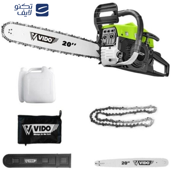 اره زنجیری بنزینی   ویدو  مدلWD020812055  اره زنجیری بنزینی   ویدو  مدلWD020812055