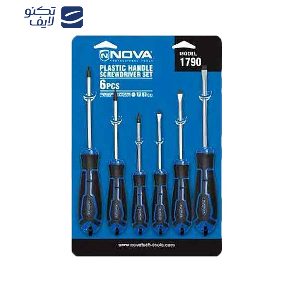 پیچ گوشتی نووا مدل 1790 بسته 6 عددی