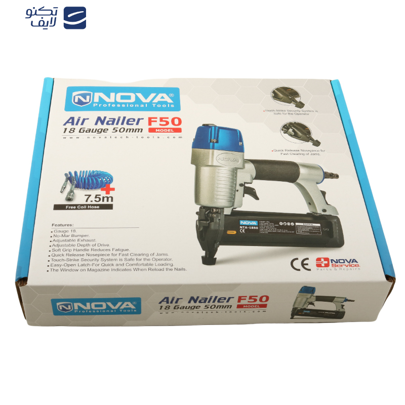 میخ کوب بادی نووا مدل NTA 1850 میخ کوب بادی نووا مدل NTA 1850