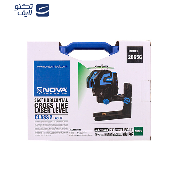 تراز لیزری نووا مدل 2665G تراز لیزری نووا مدل 2665G