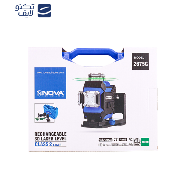 تراز لیزری نووا مدل 2675G تراز لیزری نووا مدل 2675G
