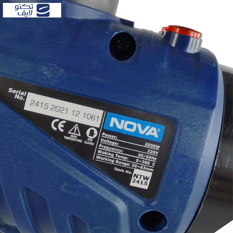 دستگاه جوش لوله پلیمری نووا مدل 2415 دستگاه جوش لوله پلیمری نووا مدل 2415
