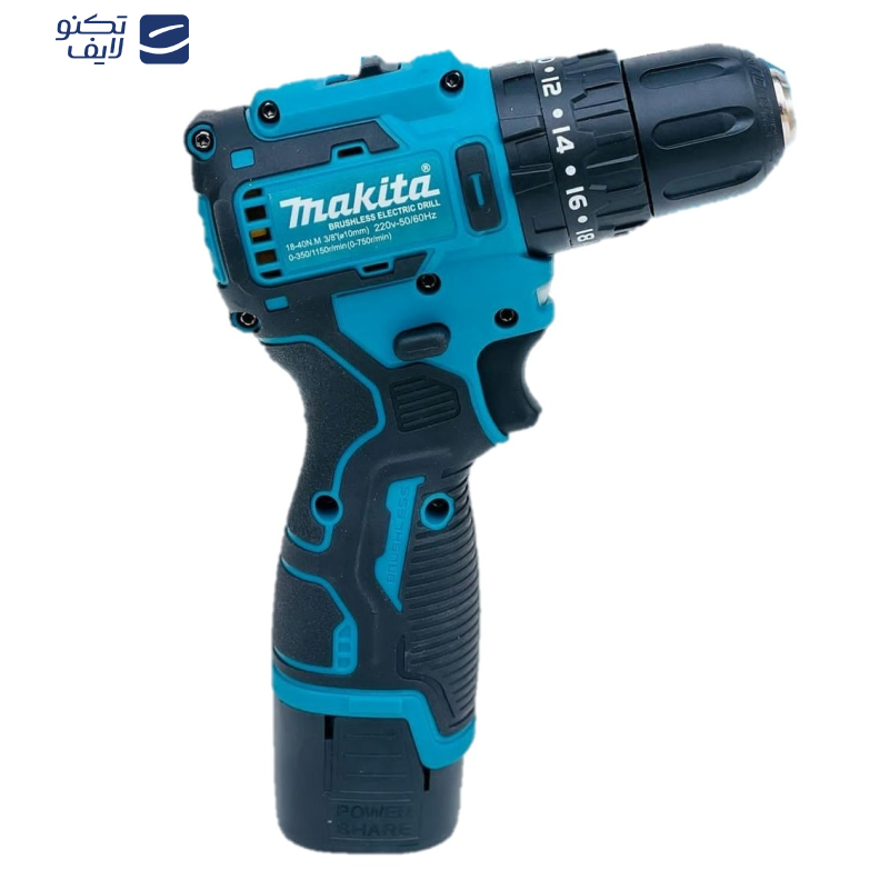 دریل پیچ گوشتی شارژی مدل براشلس دریل پیچ گوشتی شارژی مدل براشلس