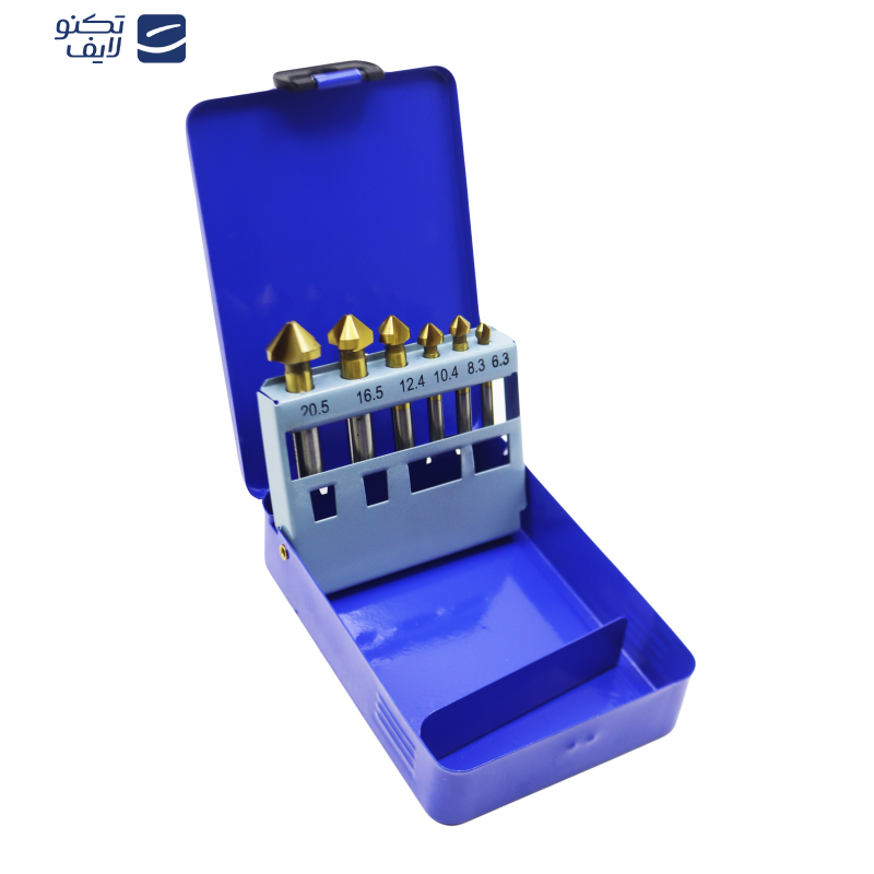 مته خزینه ریزو مدل YP-DK06PS مجموعه 6 عددی 