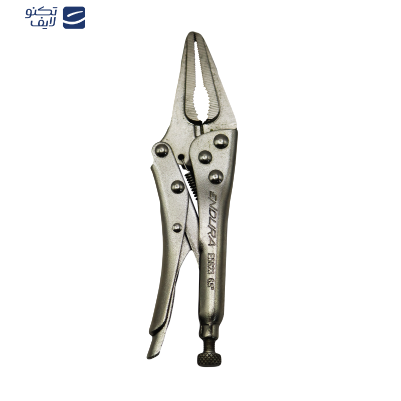 انبر قفلی اندورا مدل دم باریک کد YP-170MM-E5623  سایز 6.5 اینچ  انبر قفلی اندورا مدل دم باریک کد YP-170MM-E5623  سایز 6.5 اینچ