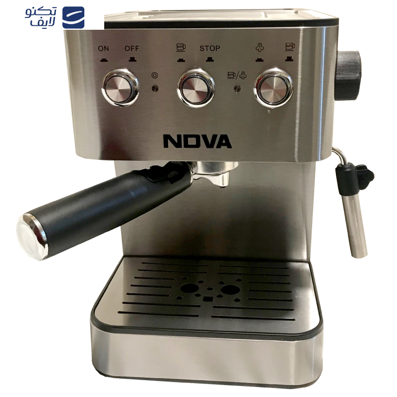 اسپرسو ساز 1.6 لیتری نوا مدل NCM-158EXPS اسپرسو ساز 1.6 لیتری نوا مدل NCM-158EXPS