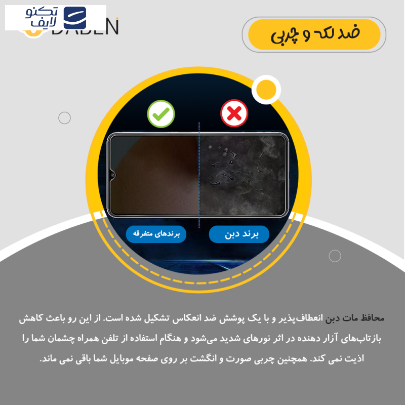 محافظ صفحه نمایش مات دبن مدل Tough مناسب برای گوشی موبایل شیائومی Poco C75 به همراه محافظ پشت گوشی محافظ صفحه نمایش مات دبن مدل Tough مناسب برای گوشی موبایل شیائومی Poco C75 به همراه محافظ پشت گوشی