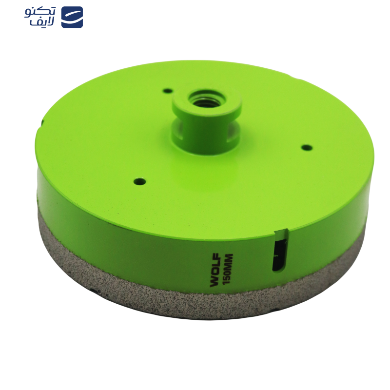 گردبر فرزی سنگ و سرامیک ولف مدل YP-0150 به همراه رابط تبدیل به دریل سایز 150 میلی متر  گردبر فرزی سنگ و سرامیک ولف مدل YP-0150 به همراه رابط تبدیل به دریل سایز 150 میلی متر