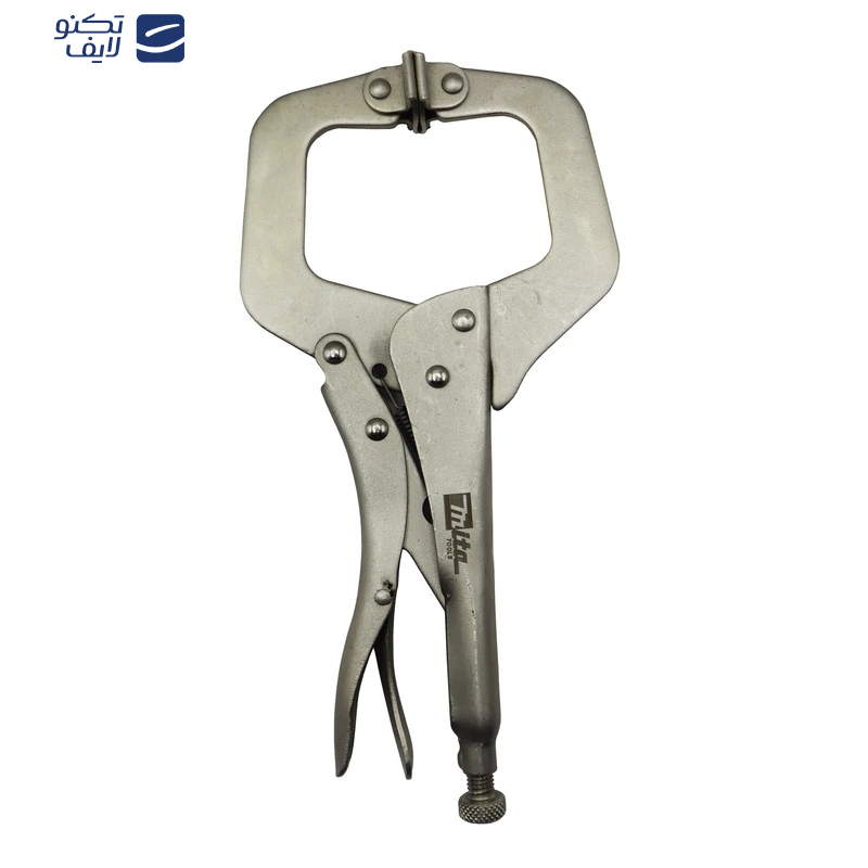 انبر قفلی ورق گیر میتا مدل فک لقلقه ای کد AJ-MITA-280MM سایز 11 اینچ انبر قفلی ورق گیر میتا مدل فک لقلقه ای کد AJ-MITA-280MM سایز 11 اینچ