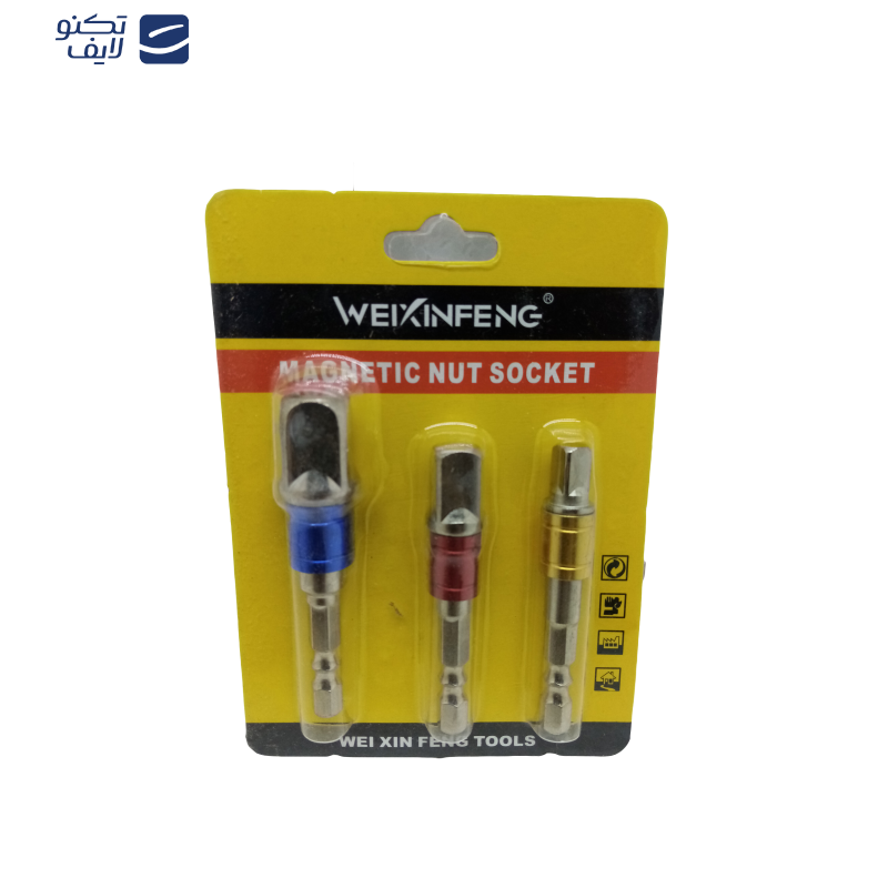 رابط بکس سر دریلی ویکسین فنگ مدل 300 مجموعه 3 عددی رابط بکس سر دریلی ویکسین فنگ مدل 300 مجموعه 3 عددی