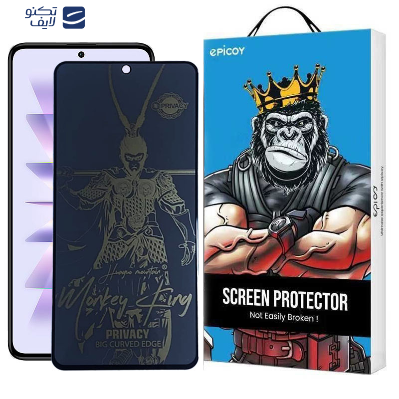 محافظ صفحه نمایش اپیکوی مدل wukong privacy مناسب برای گوشی موبایل شیائومی Redmi K60 Pro / Redmi K60 / Redmi K60E / K60 Ultra محافظ صفحه نمایش اپیکوی مدل wukong privacy مناسب برای گوشی موبایل شیائومی Redmi K60 Pro / Redmi K60 / Redmi K60E / K60 Ultra