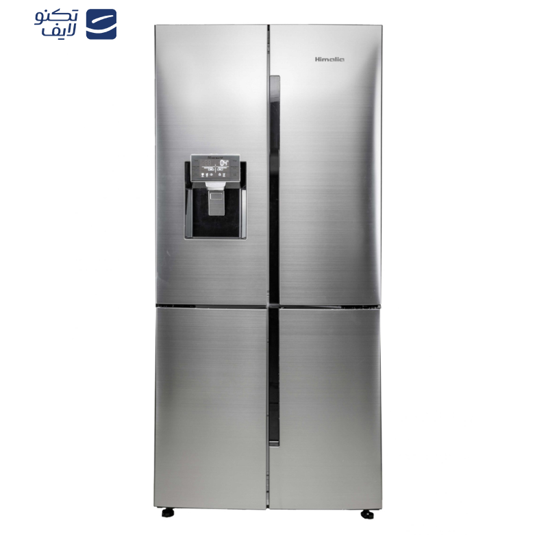 یخچال و فریزر ساید بای ساید 27 فوت هیمالیا مدل تسلا HRFN60504 یخچال و فریزر ساید بای ساید 27 فوت هیمالیا مدل تسلا HRFN60504