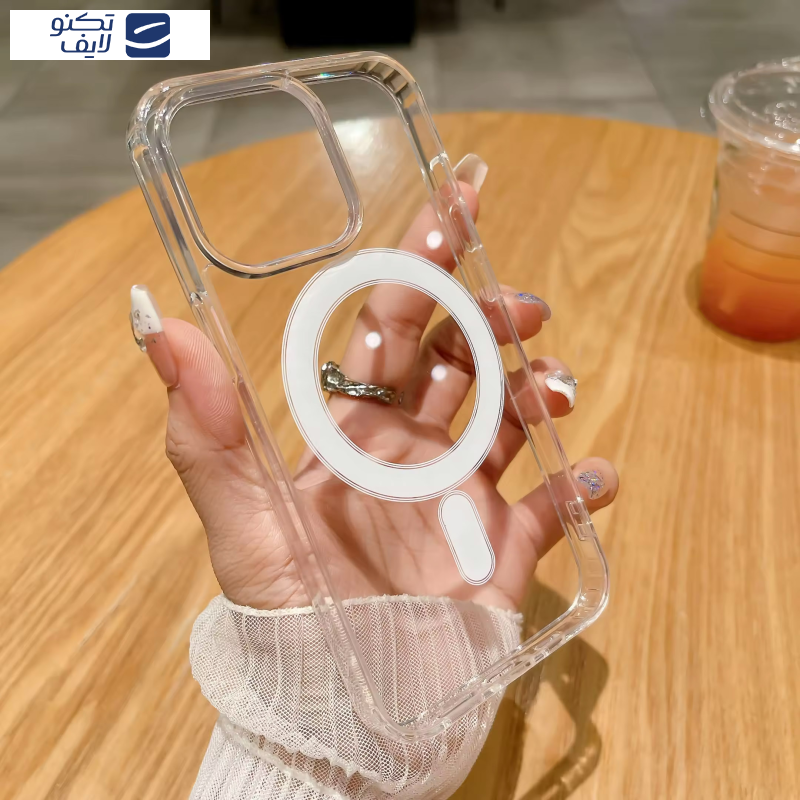 کاور مدل AntiShock-MagSafe مناسب برای گوشی موبایل اپل Iphone 13 Pro Max