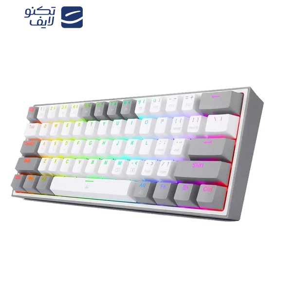 کیبورد مخصوص بازی ردراگون مدل FIZZ K617 WHITE/GREY کیبورد مخصوص بازی ردراگون مدل FIZZ K617 WHITE/GREY
