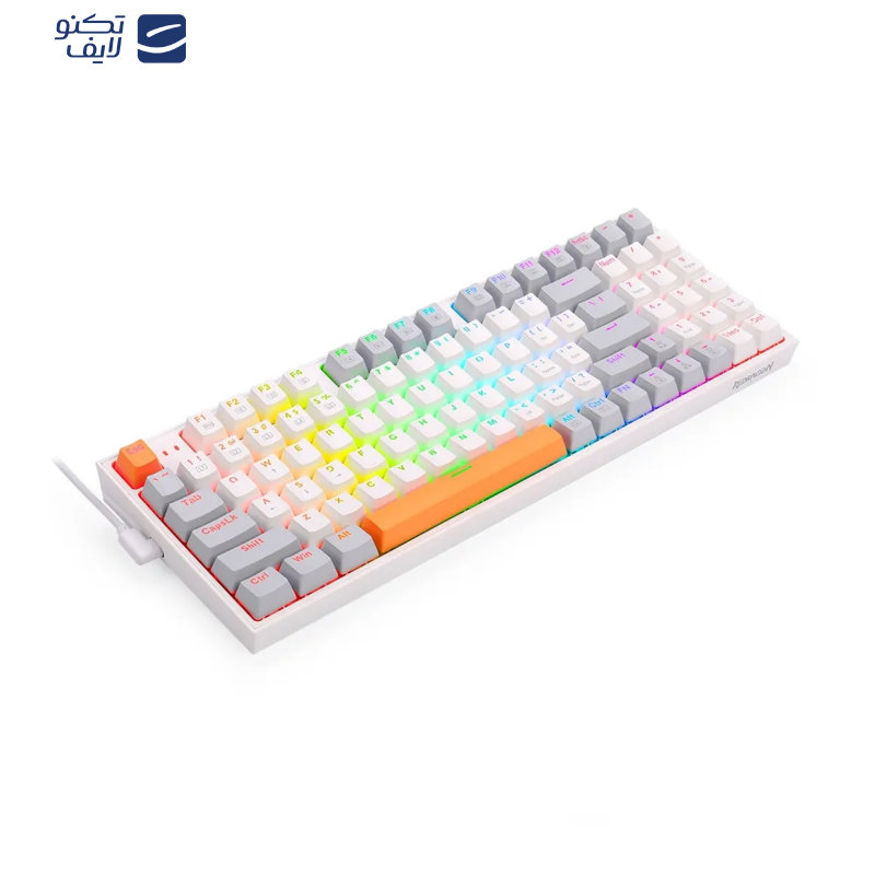 کیبورد گیمینگ ردراگون مدل Kitava K636 WGO کیبورد گیمینگ ردراگون مدل Kitava K636 WGO