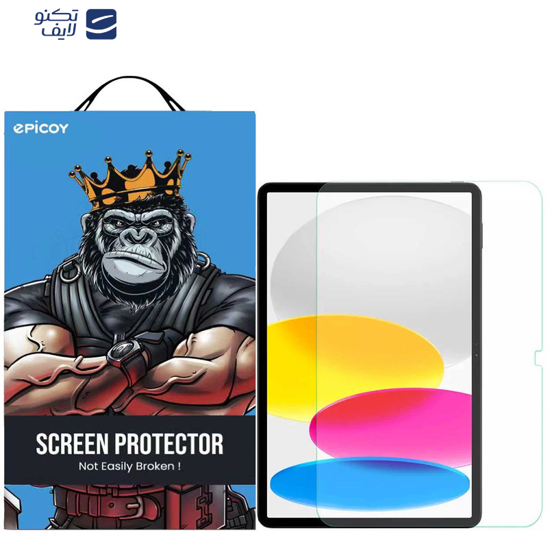 محافظ صفحه نمایش اپیکوی مدل 5D Super Power مناسب برای تبلت اپل (iPad A16/ iPad 11 (2025) / iPad 10/ iPad 10.9 (2022 محافظ صفحه نمایش اپیکوی مدل 5D Super Power مناسب برای تبلت اپل (iPad A16/ iPad 11 (2025) / iPad 10/ iPad 10.9 (2022