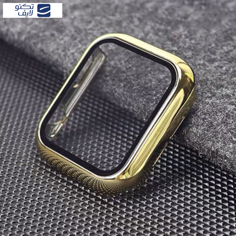 کاور مدل Gl-02 مناسب برای اپل واچ 44 میلی متری به همراه محافظ صفحه نمایش  کاور مدل Gl-02 مناسب برای اپل واچ 44 میلی متری به همراه محافظ صفحه نمایش