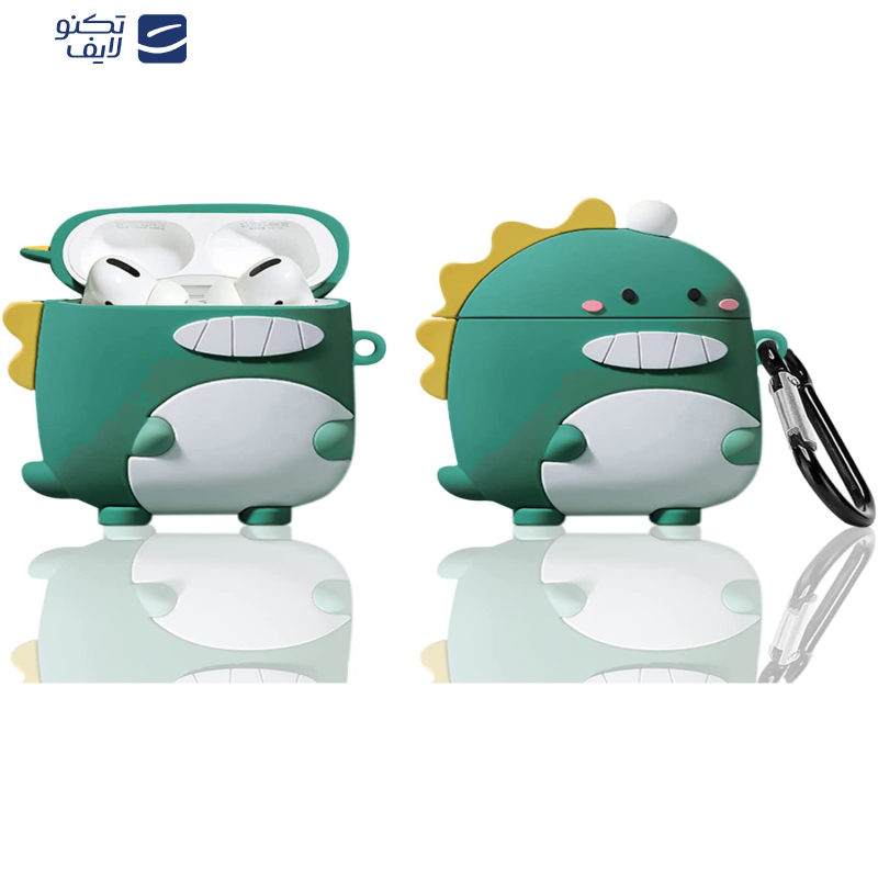 کاور مدل دایناسور خندان کارتونی مناسب برای کیس اپل ایرپاد پرو  کاور مدل دایناسور خندان کارتونی مناسب برای کیس اپل ایرپاد پرو