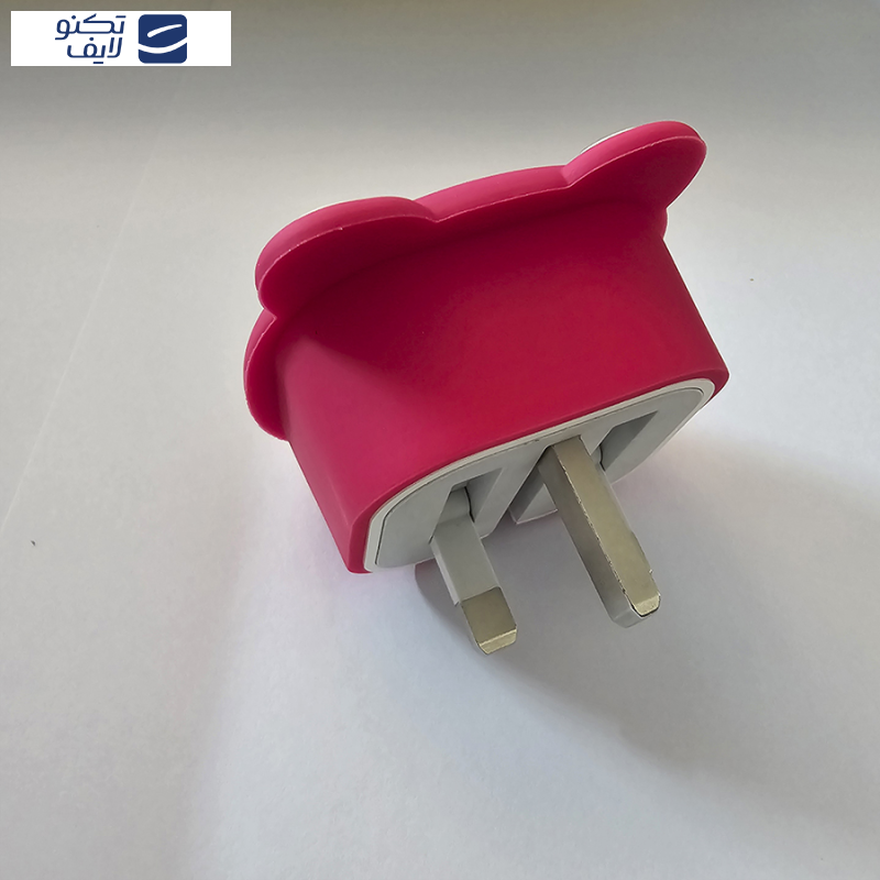 محافظ شارژر دیواری طرح فانتزی مدل خرس محافظ شارژر دیواری طرح فانتزی مدل خرس