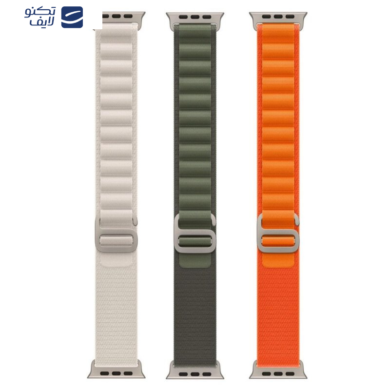 بند مدل Alpine Loop مناسب برای اپل واچ سری 1/2/3/4/5/6/7/8/SE سایز 38/40/41 میلی متری