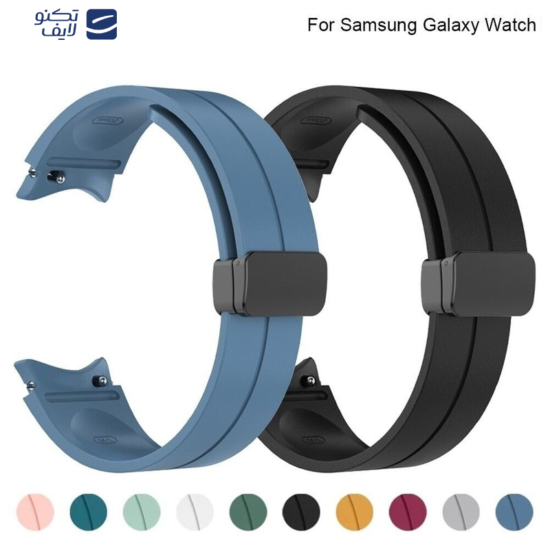 بند مدل Magnetic D-Buckle Sport Band مناسب برای ساعت هوشمند سامسونگ Galaxy Watch 6  47mm 44mm 43mm 40mm / 5 Pro 45mm 44mm 40mm بند مدل Magnetic D-Buckle Sport Band مناسب برای ساعت هوشمند سامسونگ Galaxy Watch 6  47mm 44mm 43mm 40mm / 5 Pro 45mm 44mm 40mm
