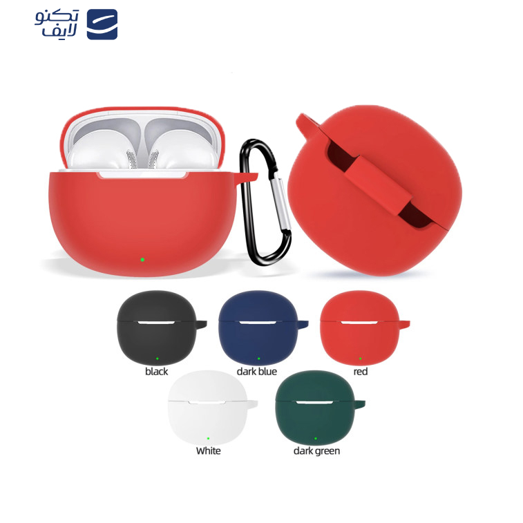 کاور مدل سیلیکونی مناسب برای کیس هدفون کیو سی وای  QCY T20 کاور مدل سیلیکونی مناسب برای کیس هدفون کیو سی وای  QCY T20