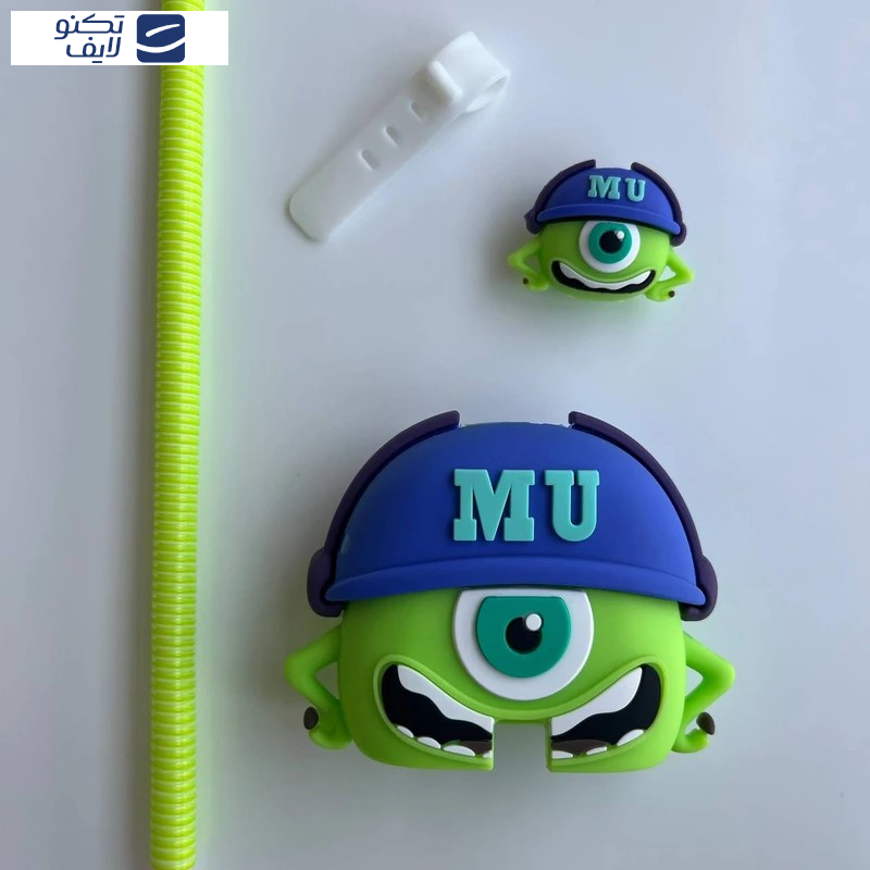 محافظ کابل وال کیس طرح مایک به همراه محافظ شارژر دیواری 25 وات سامسونگ مجموعه 4 عددی محافظ کابل وال کیس طرح مایک به همراه محافظ شارژر دیواری 25 وات سامسونگ مجموعه 4 عددی