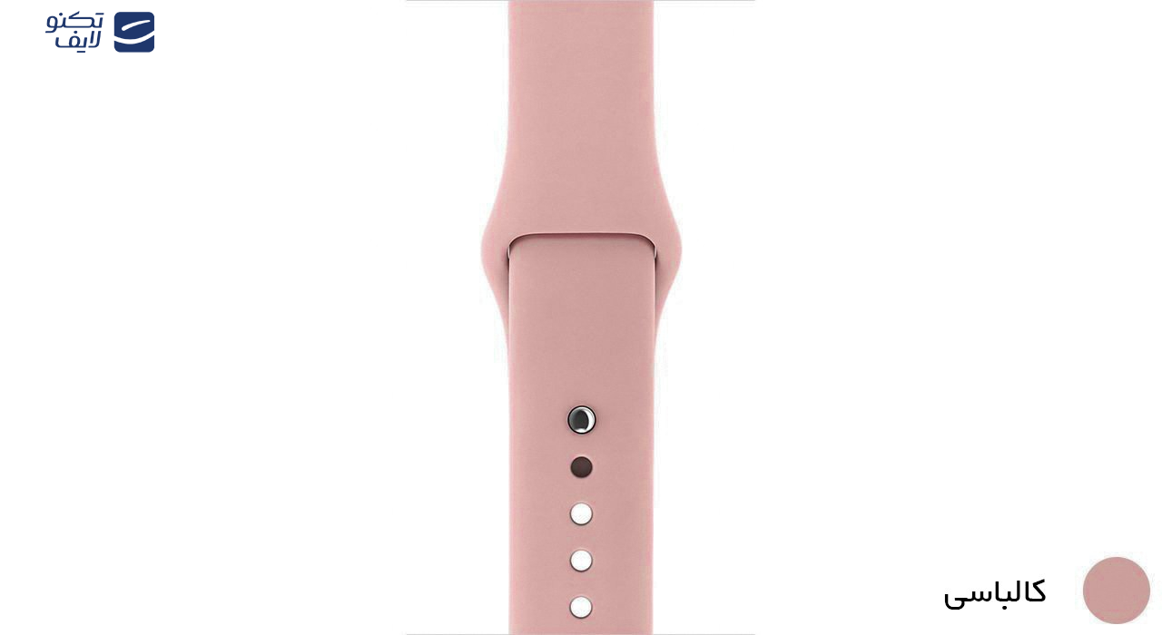 بند لاستیکی مدل Sport Band مناسب برای اپل واچ 38 میلی متری بند لاستیکی مدل Sport Band مناسب برای اپل واچ 38 میلی متری