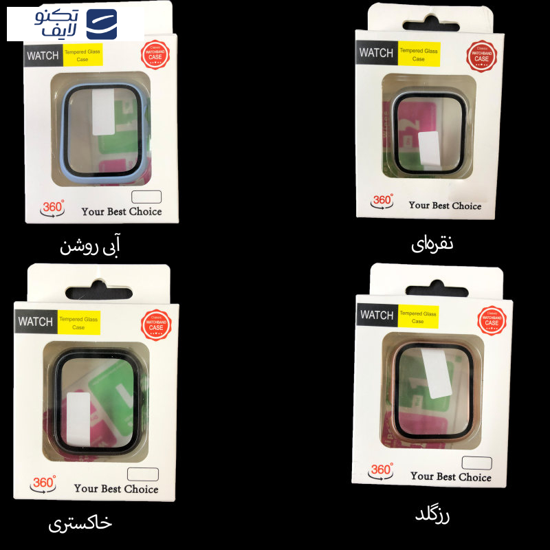 کاور مدل Tempered Glass Case مناسب برای اپل واچ سری 1/2/3 سایز 38 میلی متری کاور مدل Tempered Glass Case مناسب برای اپل واچ سری 1/2/3 سایز 38 میلی متری