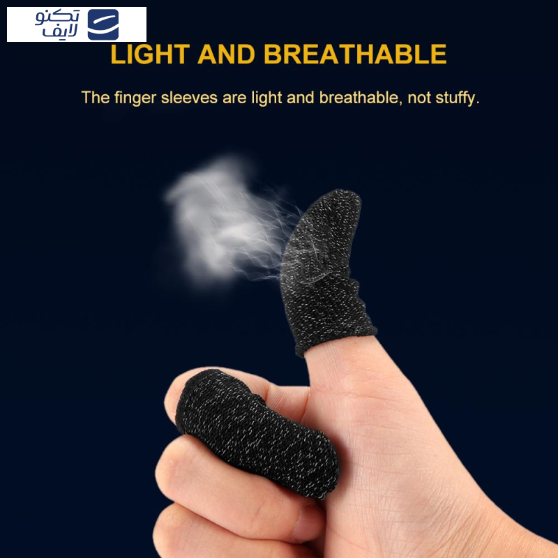 آستین کنترل کننده انگشت مدل PK02 بسته 2 عددی آستین کنترل کننده انگشت مدل PK02 بسته 2 عددی