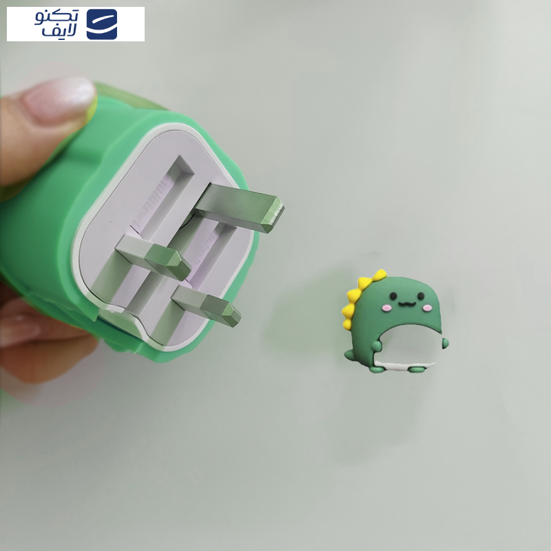 محافظ کابل و محافظ شارژر دیواری طرح فانتزی مدل دایناسور کد202 مناسب شارژر 20 وات اپل مجموعه 4 عددی محافظ کابل و محافظ شارژر دیواری طرح فانتزی مدل دایناسور کد202 مناسب شارژر 20 وات اپل مجموعه 4 عددی